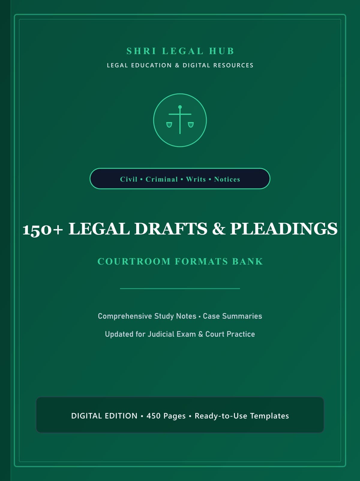 Ultimate Legal Drafts & Pleadings Collection (150+ Editable Formats)
